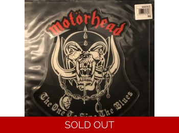Motorhead - The One To Sing The Blues - UK Limited Edition 7" 2 Track Shaped Picture Disc